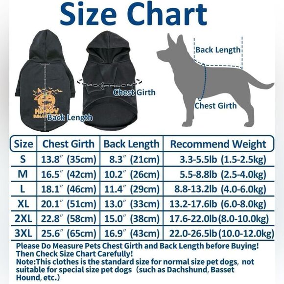Dogs Cats Halloween Pumpkin Hoodie Sweater Size L NWT - Picture 2 of 6